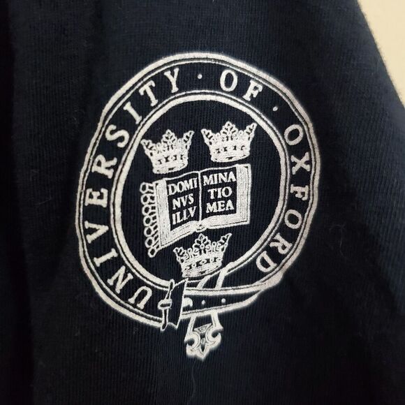 University Of Oxford Mens T-Shirt Size XL Rowing Crew Graphic Navy Blue LN cond! - Picture 3 of 6